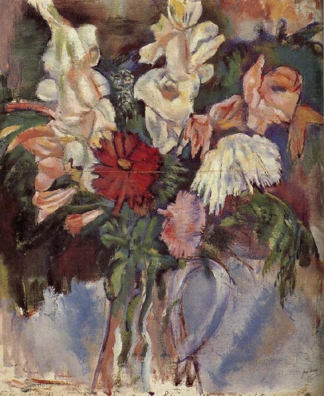 Jules Pascin Flower and vase china oil painting image